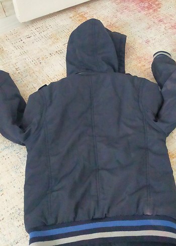 Gri Fermuarlı Erkek Çocuk Ceketi - Görsel 2