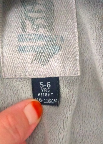 Gri Fermuarlı Erkek Çocuk Ceketi - Görsel 5