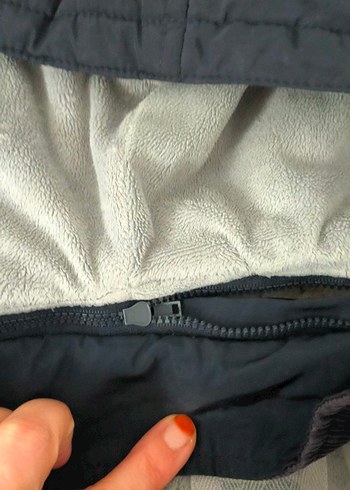 Gri Fermuarlı Erkek Çocuk Ceketi - Görsel 4