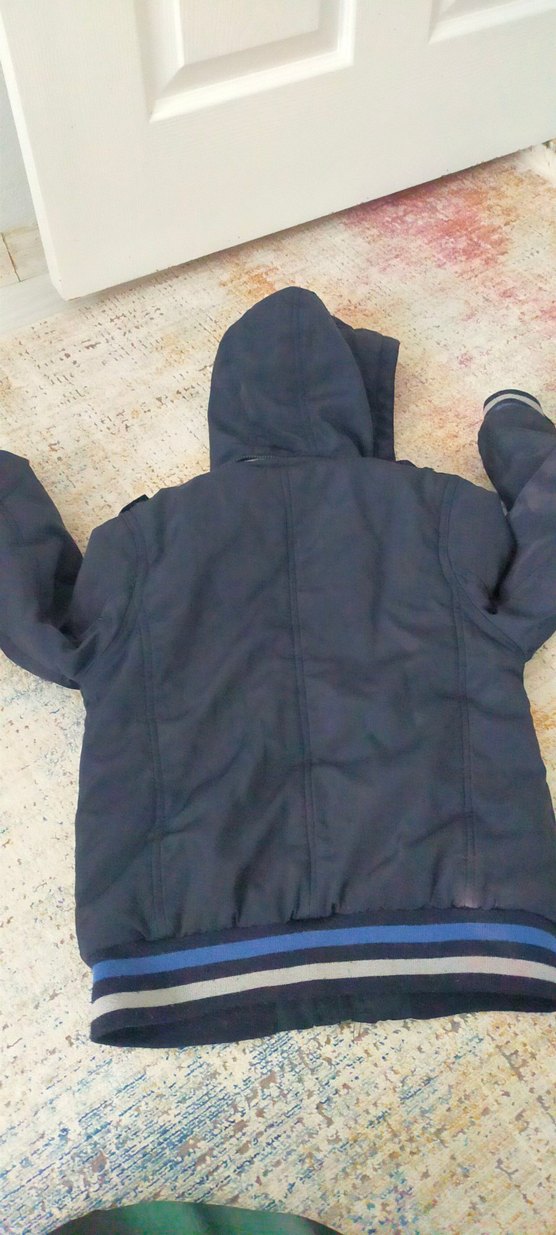 Gri Fermuarlı Erkek Çocuk Ceketi - Görsel 2