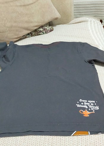 Uzun Kollu Gri Baskılı Erkek Çocuk Tişörtü - Görsel 4