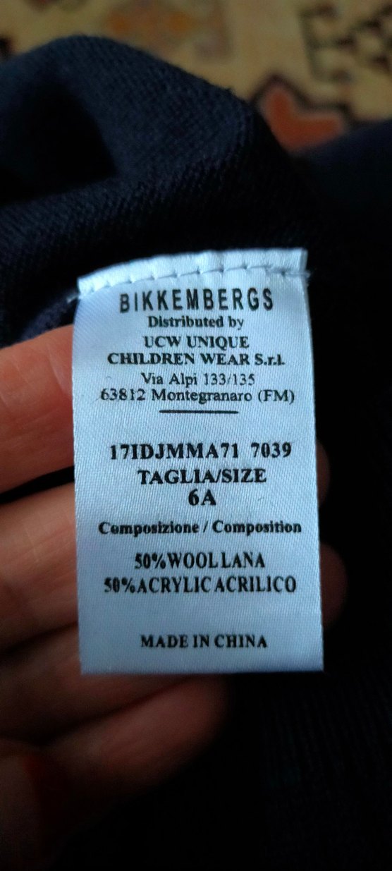 Renkli Baskılı Mavi Erkek Çocuk Kazak - Görsel 3