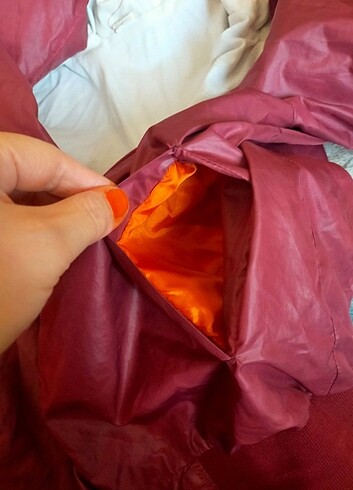 Bordo çocuk yağmurluk - Görsel 2