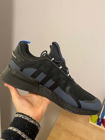 tek ebat Beden siyah Renk Adidas 47 numara spor ayakkabisi