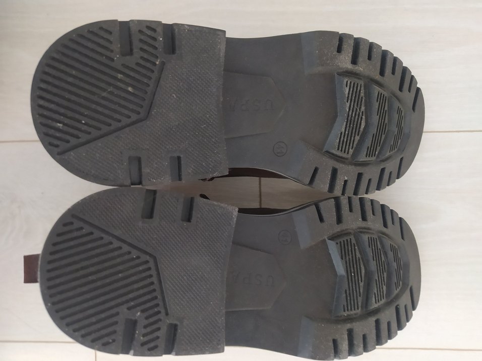 Kahverengi US POLO Erkek bot - Görsel 5