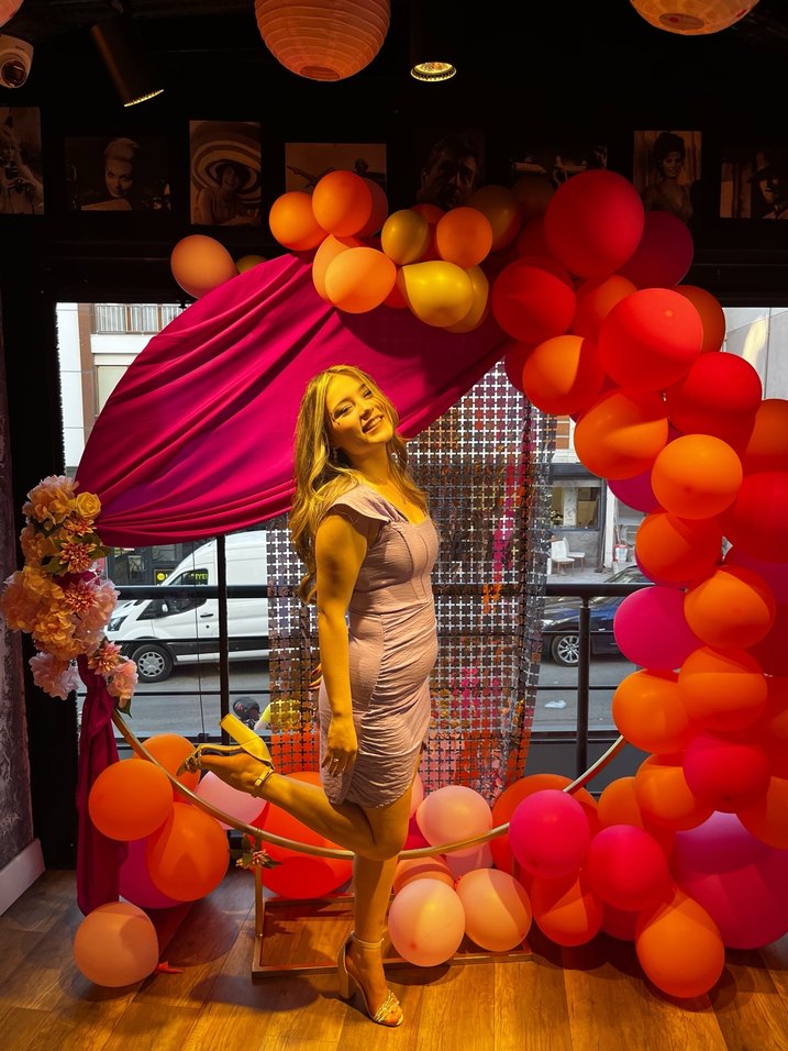 Mor Straplez Mini Elbise - Görsel 3