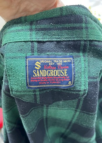 Kadın Yeşil Kareli Uzun Kollu Gömlek - Görsel 4