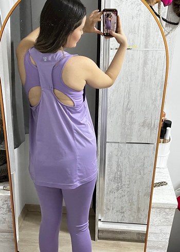 Mor Rahat Kadın Tayt Takımı - Görsel 3