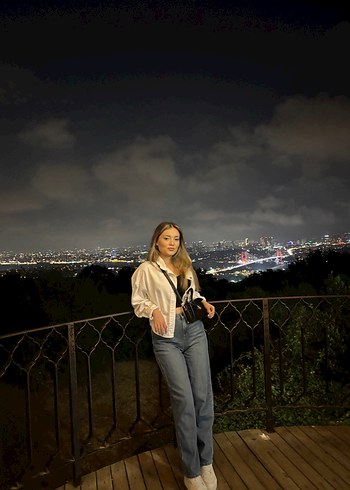 Beyaz Kot Ceket - Görsel 4