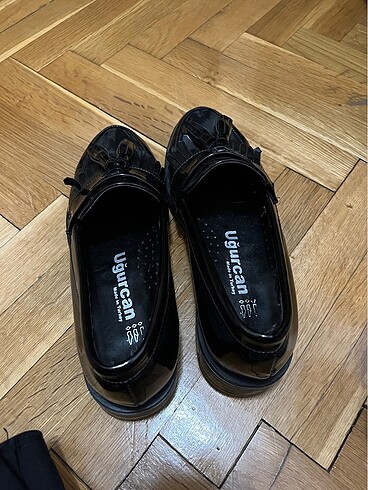 37 Beden siyah Renk loafer babet