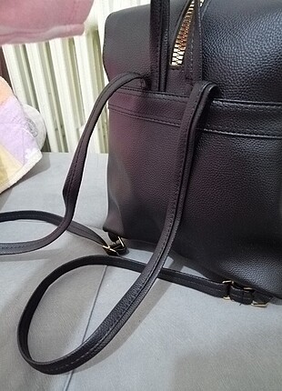 Diğer Siyah fermuar detaylı sırt çantası