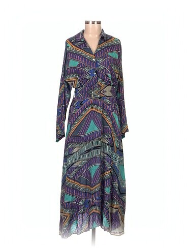 Batik Uzun Elbise %70 İndirimli.
