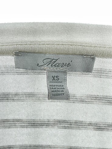 xs Beden beyaz Renk Mavi Jeans Bluz %70 İndirimli.
