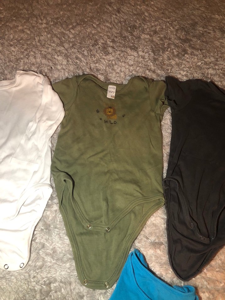 Uzun Kollu Kahverengi Pamuklu Bebek Body - Görsel 3