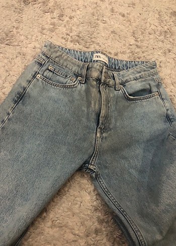 Rahat Kesim Midi Kadın Kot Pantolon - Görsel 2