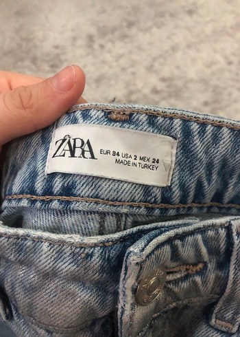 Rahat Kesim Midi Kadın Kot Pantolon - Görsel 6