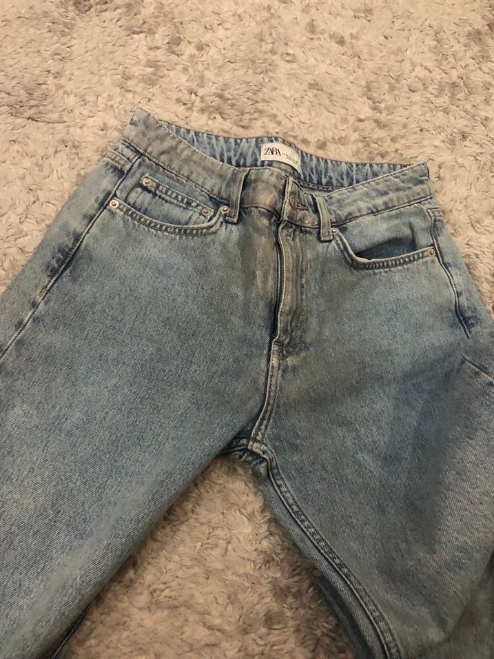 Rahat Kesim Midi Kadın Kot Pantolon - Görsel 2