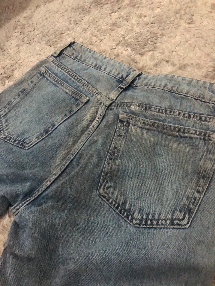 Rahat Kesim Midi Kadın Kot Pantolon - Görsel 5