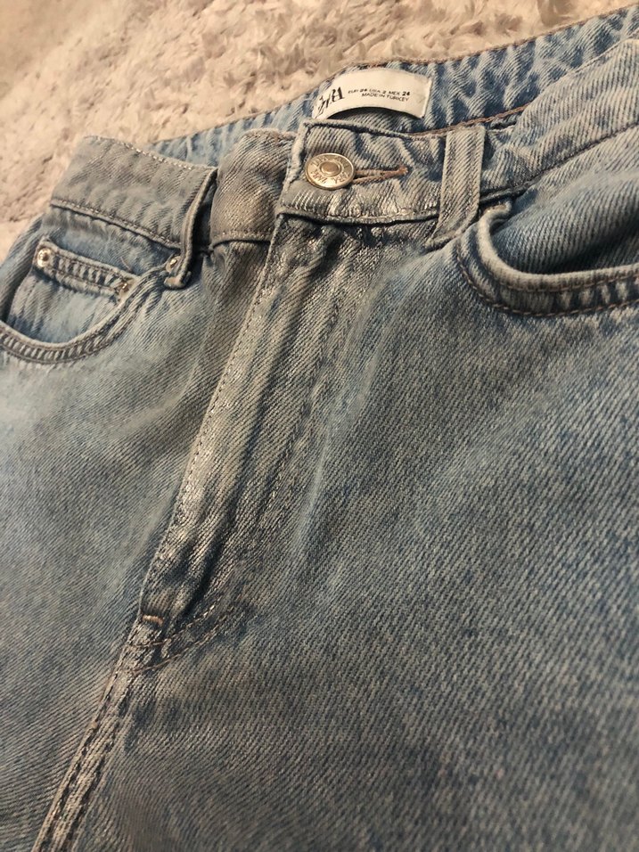 Rahat Kesim Midi Kadın Kot Pantolon - Görsel 4