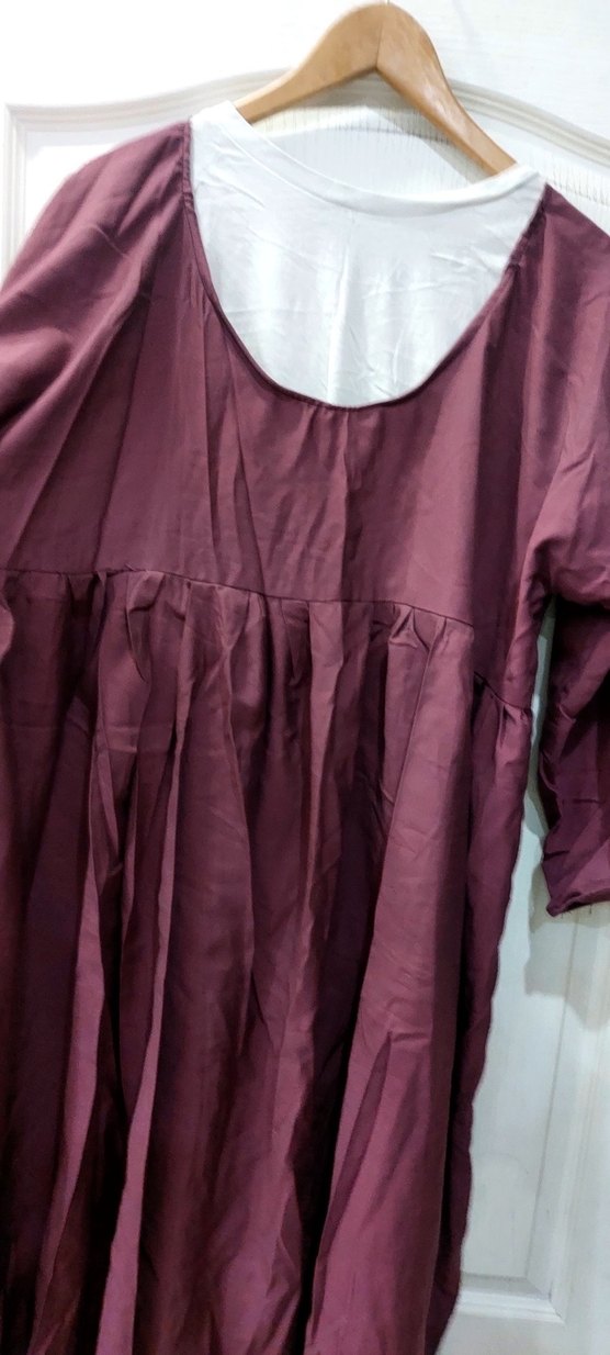 MürdümKeten Uzun Salaş Elbise - Görsel 5