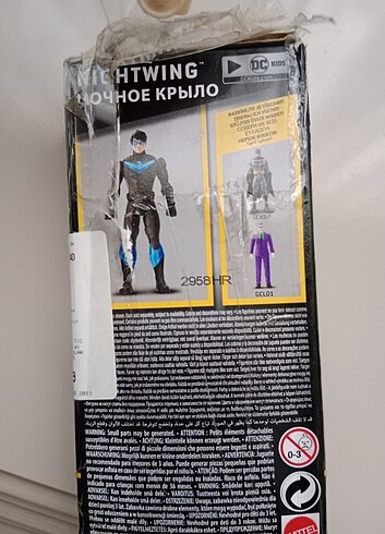  Beden Renk Nightwing Figür 