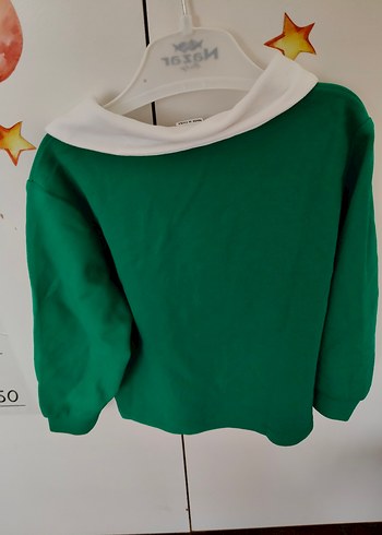 Yeşil Baskılı Uzun Kollu Erkek Sweatshirt - Görsel 2