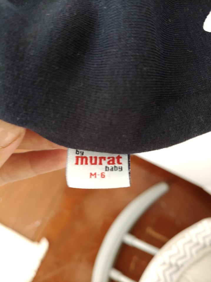 Kapüşonlu Siyah Erkek Bebek zibin - Görsel 2