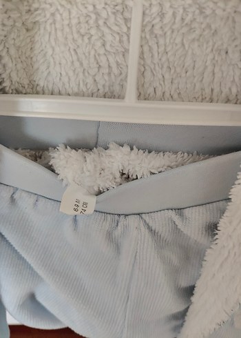 Mavi Kürklü Erkek Bebek Tulumu - Görsel 5