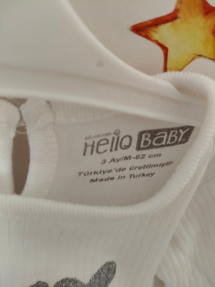 Kız Çocuk Uzun Kollu Beyaz Nakışlı Elbise - Görsel 4