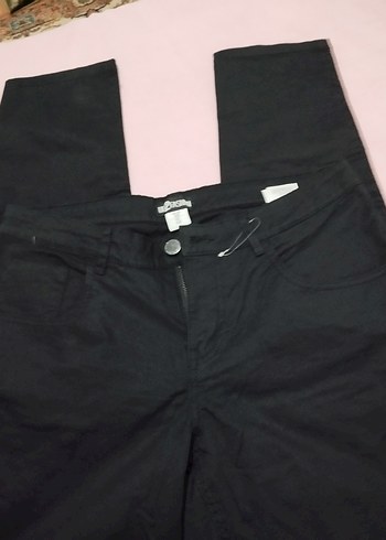 Kadın Siyah Regular Fit Kot Pantolon