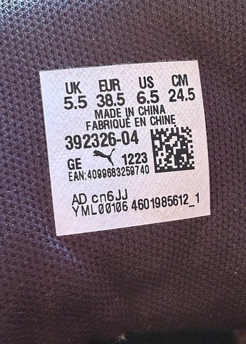 Puma rebound v6 mıd orjinal 38.5 - Görsel 7