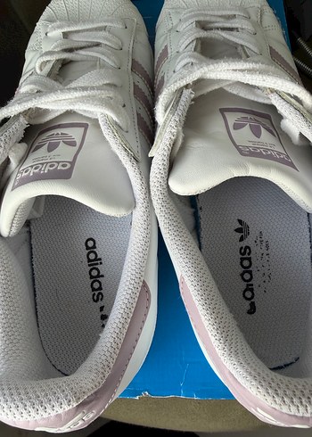 Adidas süperstar 38.5 orjinal - Görsel 6