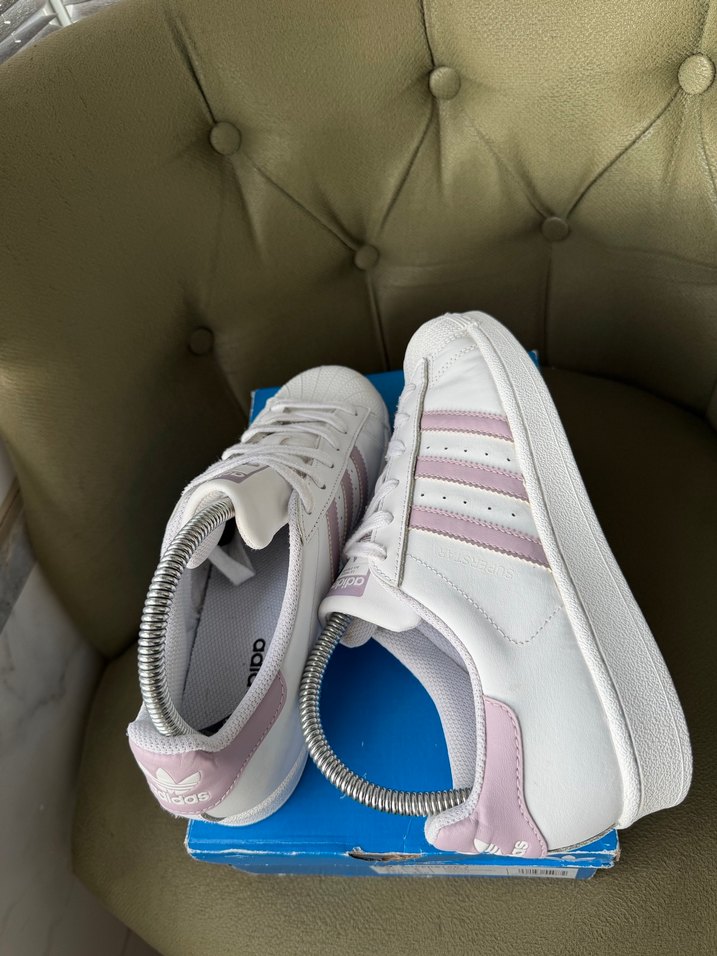 Adidas süperstar 38.5 orjinal - Görsel 4