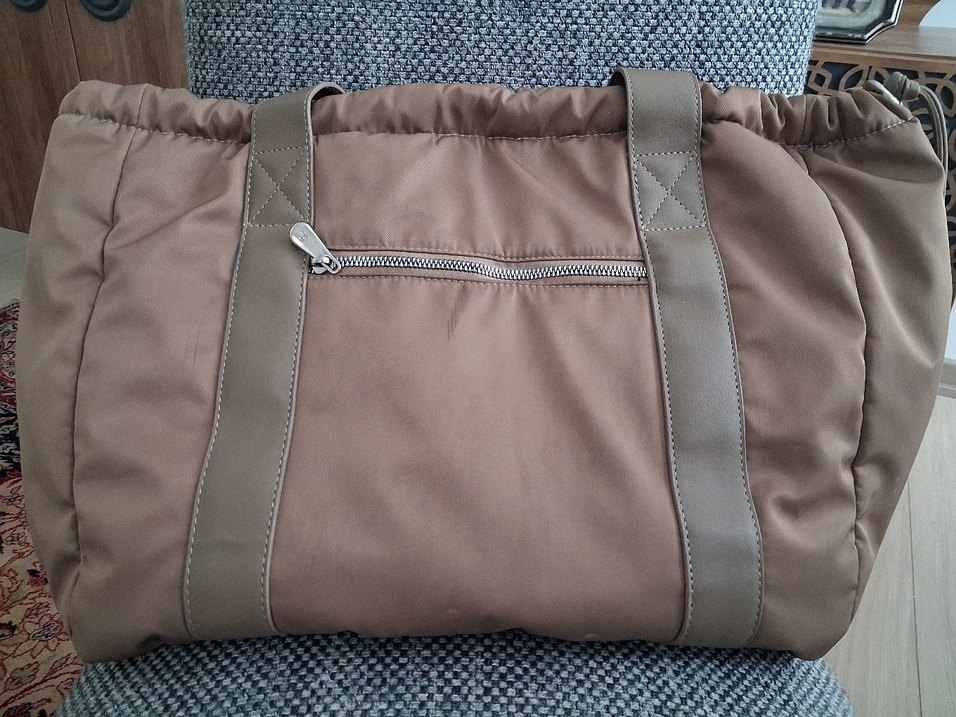 JACQUELINE Bej Kadın Spor Tarz Çanta - Görsel 4