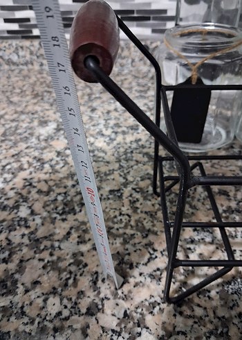 Cam Kavanozlu Mutfak Kaşığı ve Araç Tutucu Karaca - Görsel 6