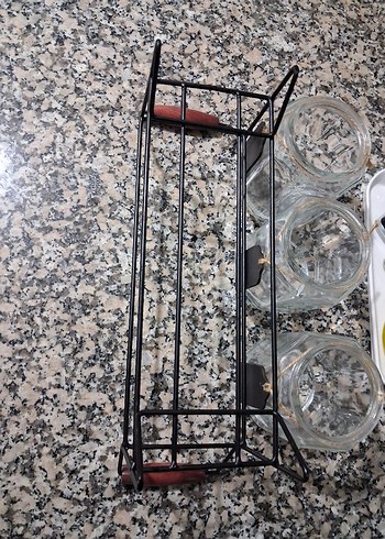 Cam Kavanozlu Mutfak Kaşığı ve Araç Tutucu Karaca - Görsel 8