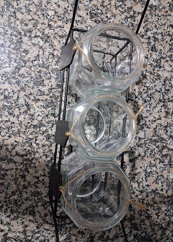 Cam Kavanozlu Mutfak Kaşığı ve Araç Tutucu Karaca - Görsel 3