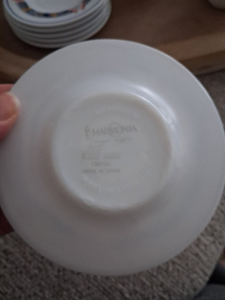 Beyaz Seramik 6'lı Fincan Takımı Harmony marka - Görsel 3