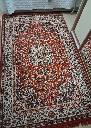 Klasik Desenli Vintage El Halısı - Görsel 3