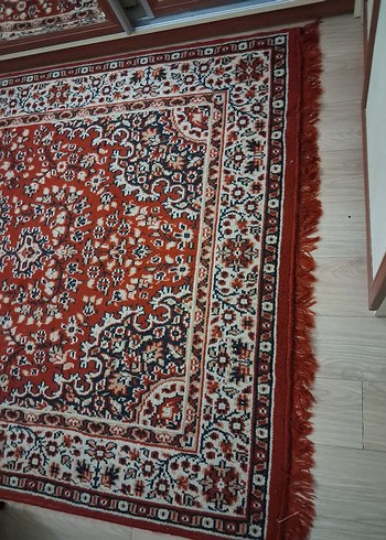 Klasik Desenli Vintage El Halısı - Görsel 5