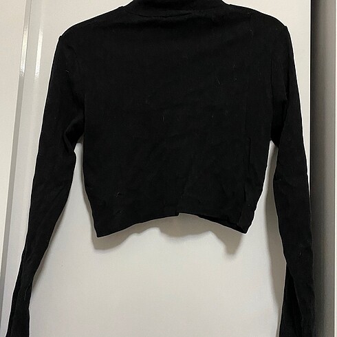 36 Beden Kalpli Crop Bluz