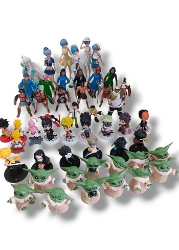 Star Wars Grogu Naruto Demon Slayer Gladyatör Rem Ram Ben10