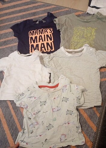 3 Ay Beden T-shirt bebek 