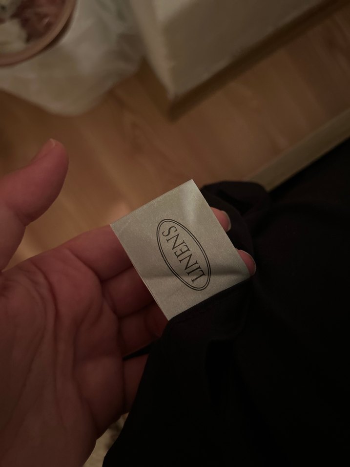 Linens siyah nevresim takımı - Görsel 3