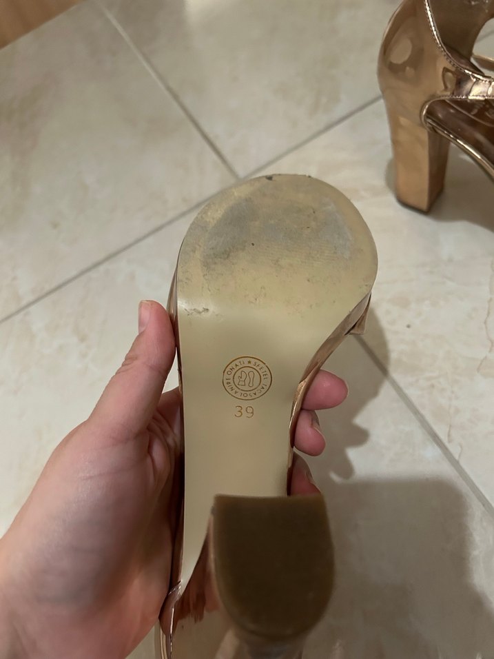 Platform Topuklu Kadın Ayakkabı - Görsel 5