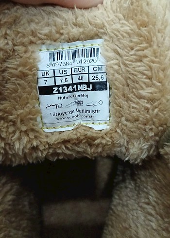 Scooter Bej Süet Erkek Outdoor Bot - Görsel 5