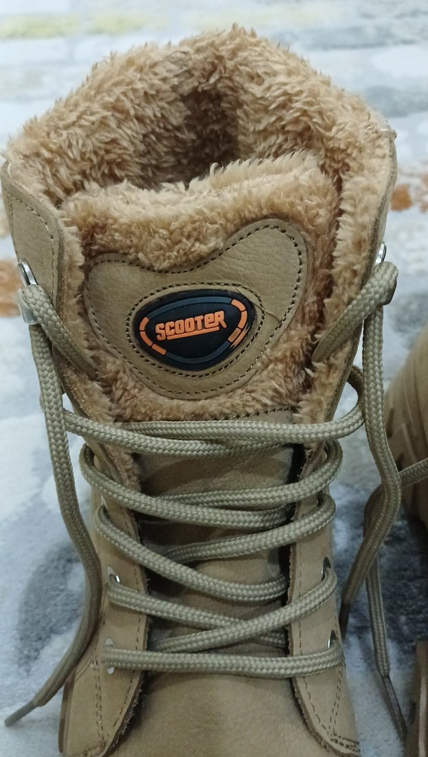 Scooter Bej Süet Erkek Outdoor Bot - Görsel 2