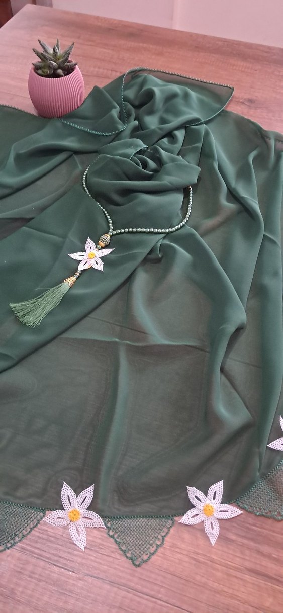 Tesbihli mevlüt örtüsü - Görsel 5