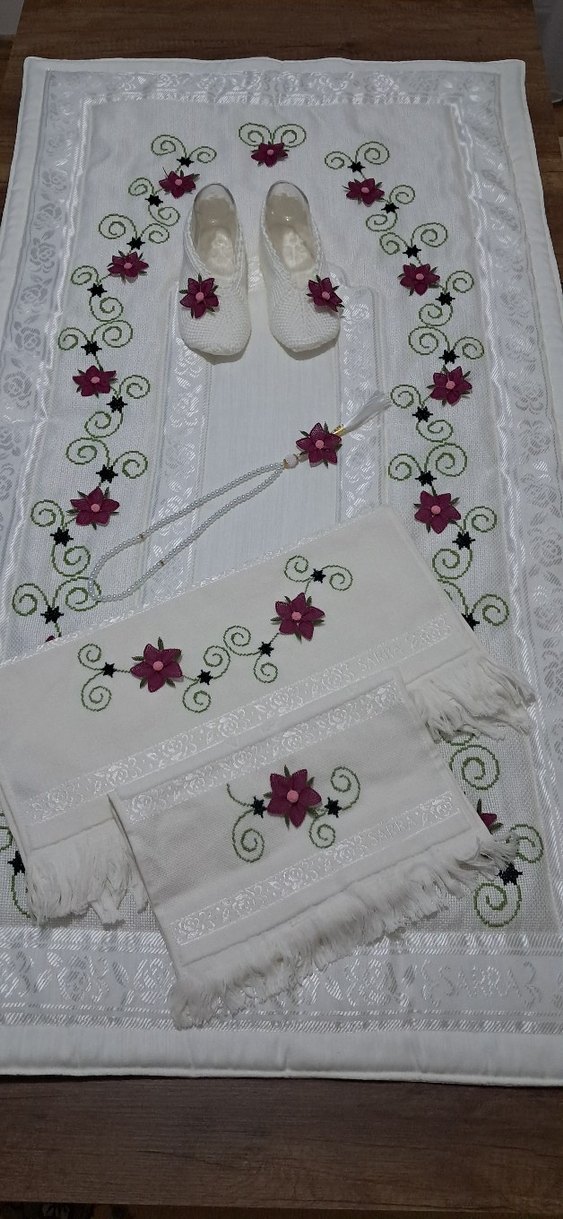 çeyizlik seccade seti - Görsel 2