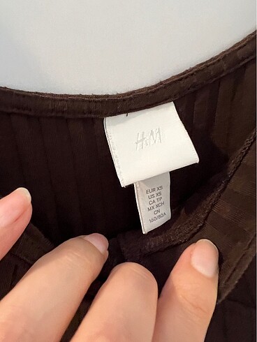 xs Beden H&M top